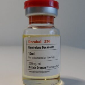Decabol 250, Nandrolone Decanoate, British Dragon, 250 mg/ml, 10ml