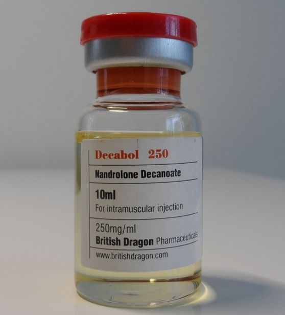 Decabol 250, Nandrolone Decanoate, British Dragon, 250 mg/ml, 10ml